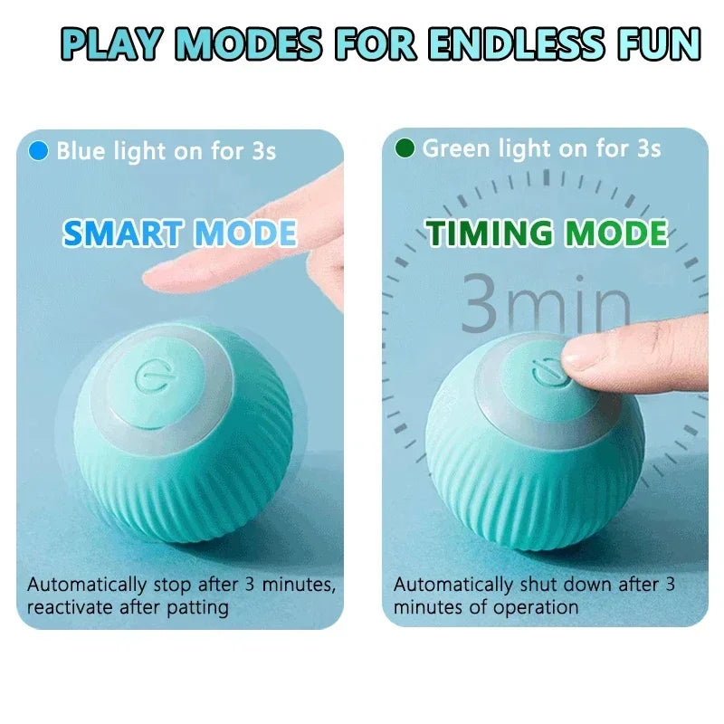 Spin Ball für Katzen Spielzeug elektrische interaktive USB-Aufladung