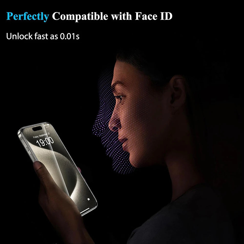 4Stück Panzerglas für iPhone