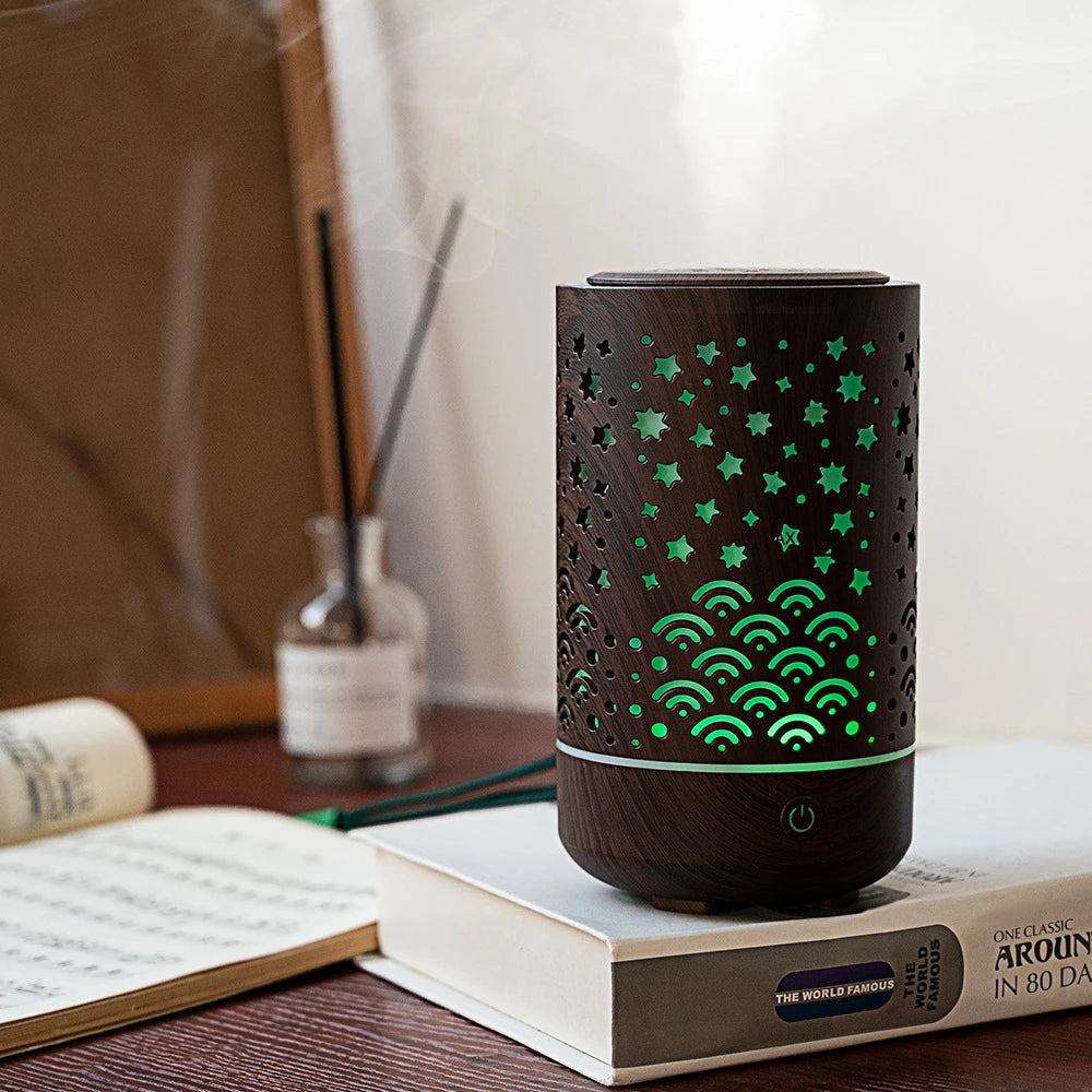 Luftbefeuchter mit kühlen Nebel Aroma (Ätherisches ÖL Diffusor)