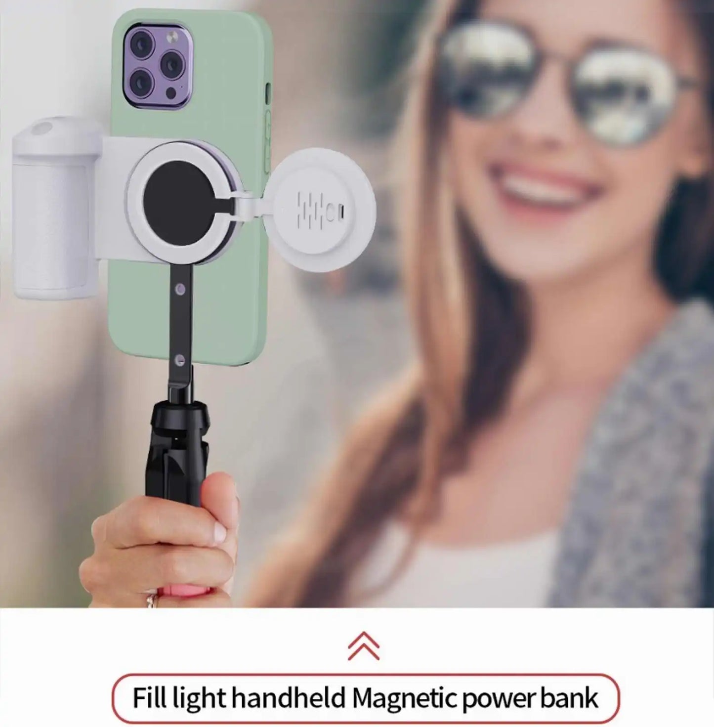 Magnetisches Selfie Ringlicht für ihr Smartphone