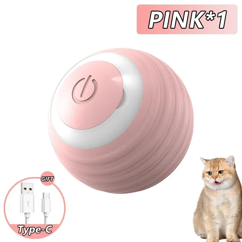 Spin Ball für Katzen Spielzeug elektrische interaktive USB-Aufladung
