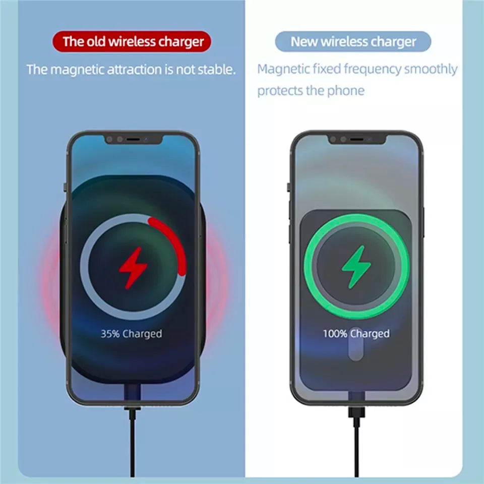 Drahtlose Ladegerät Magnetische Auto telefon Halter für iPhone