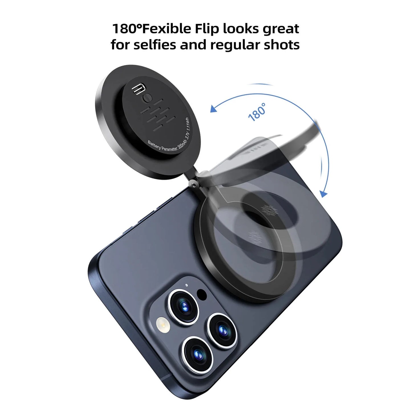 Magnetisches Selfie Ringlicht für ihr Smartphone