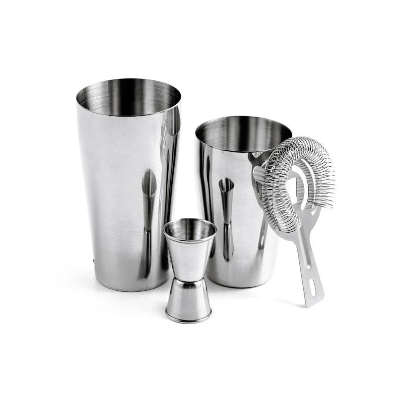Ein Cocktail Mixer Shaker Set, 4-teilig