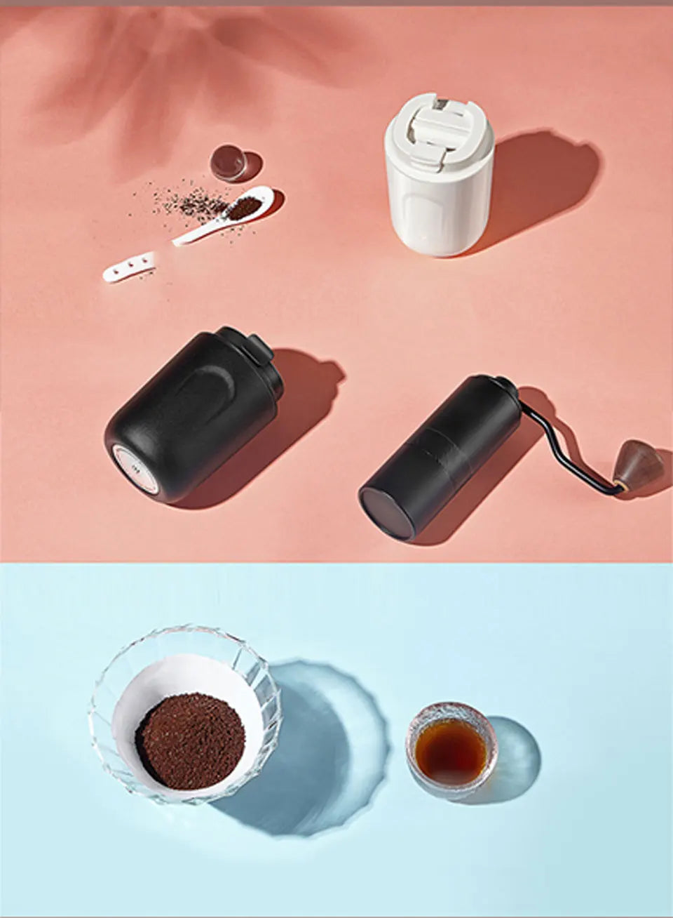 Thermosflasche für Kaffee einfach und tragbar