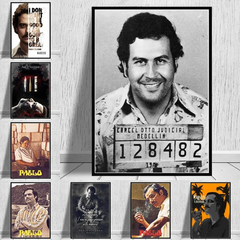 Pablo Escobar Narcos Poster