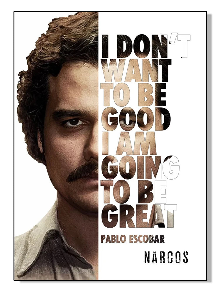 Pablo Escobar Narcos Poster