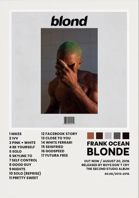 Frank Ocean blonde Album Wand Track