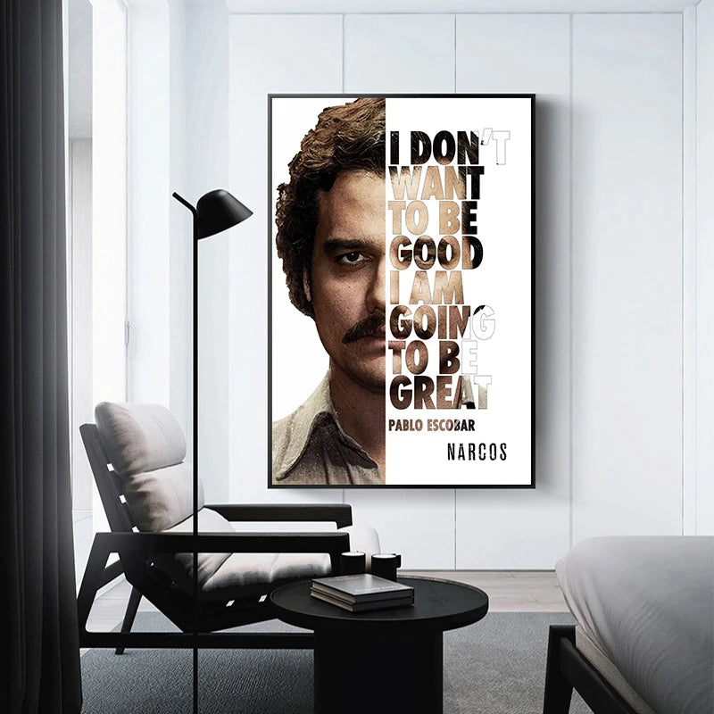 Pablo Escobar Narcos Poster