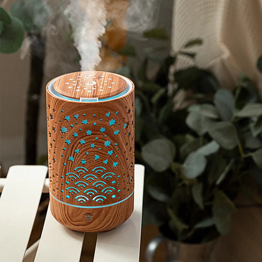 Luftbefeuchter mit kühlen Nebel Aroma (Ätherisches ÖL Diffusor)