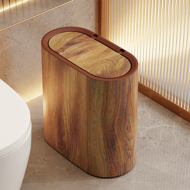 MarbleWood – Eleganter Mülleimer für dein Badezimmer